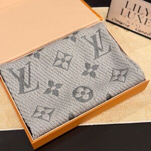 Louis Vuitton Logomania Monogram Scarf